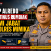 AKBP Alredo Agustinus Rumbiak Resmi Jabat Kapolres Mimika