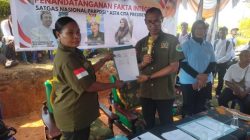 Akhiri Penandatanganan Fakta Integritas & Serah Terima Koordinator Wilayah Satgas Nasional Desa Bersinar Papua.